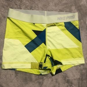 Nike Pro spandex shorts